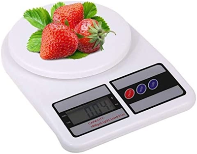 Hassas Mutfak Tartısı Terazi 10 Kg 1 Gr Bx40