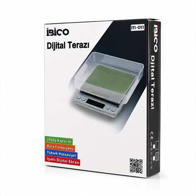 Hassas Terazi - Mini Boy - Pilli - Minimum 0.01 gr Ölçüm