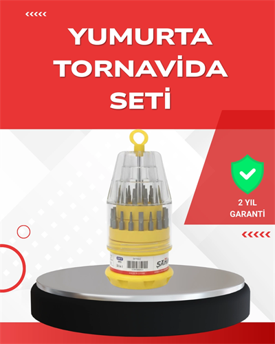 Hassas Tornavida Seti Kaymaz Saplı Elektronik Onarım Seti
