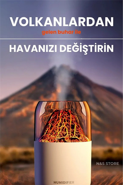 Hava Nemlendirici - Renk: Çok Renkli, Sıcak Soğuk Kullanımı: Soğuk, Özellik: Sulu
