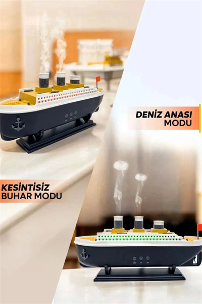 Hava Nemlendirici - Renk: Siyah, Sıcak Soğuk Kullanımı: Soğuk, Özellik: Hava, Frekans: 50 Hz / 60 Hz