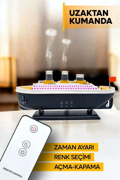 Hava Nemlendirici - Renk: Siyah, Sıcak Soğuk Kullanımı: Soğuk, Özellik: Hava, Frekans: 50 Hz / 60 Hz