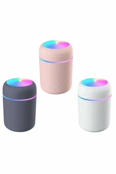 Hava Nemlendirici Buhar Makinesi Led Işıklı USB Dekoratif Nemlendirici Yeni Nesil