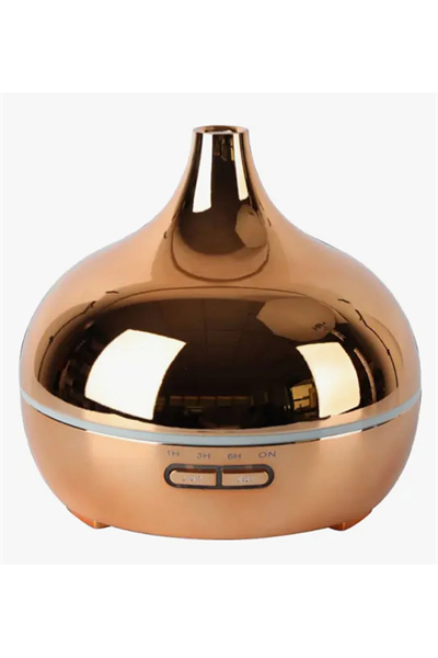 Hava Nemlendirici Parlak Gold Aromatik Oda Kokusu 550 Ml Kahve Aroma Difüzörü Buhar Nemlendırıcı