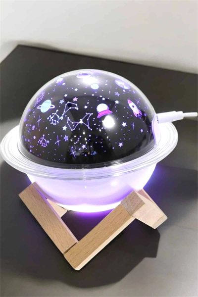 Hava Nemlendirici Projeksiyon Görünümlü USB Bağlantılı Aromaterapi