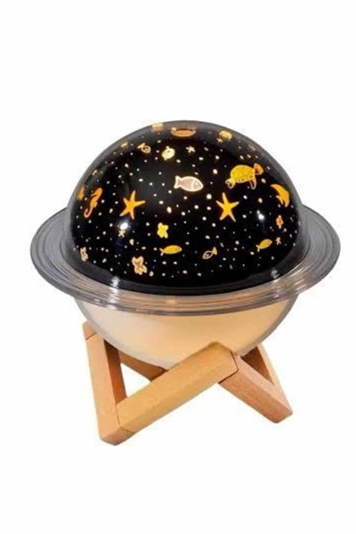 Hava Nemlendirici Renk Değiştiren Oda Kokusu Yıldızlı Projektör