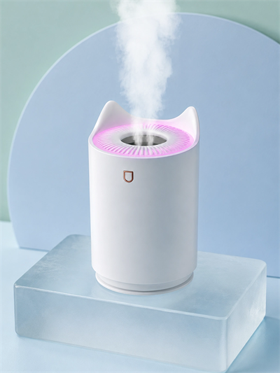 Hava Nemlendirici Ultrasonik Aroma Difüzör 7 Renk LED Işıklı Gece Lambası
