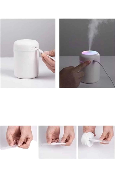 Hava Nemlendirici Ultrasonik Mini Hava Temizleyici Aromaterapi