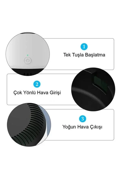 Hava Temizleyici Küllük Hs-28 İç Mekan Ev Ofis Araba Bx40