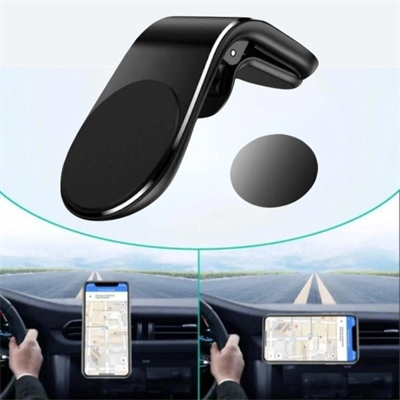 Havalanndırma Izgarasına Takılabilen Mandallı Mıknatıslı Oto Araç Içi Manyetik Telefon Tutucu Bx40