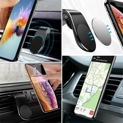 Havalanndırma Izgarasına Takılabilen Mandallı Mıknatıslı Oto Araç Içi Manyetik Telefon Tutucu Bx40