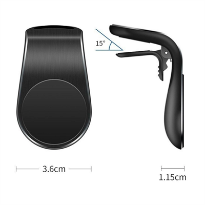 Havalanndırma Izgarasına Takılabilen Mandallı Mıknatıslı Oto Araç Içi Manyetik Telefon Tutucu Bx40