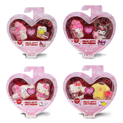Hello Kitty Kalpten Kalbe 2li Figür Seti