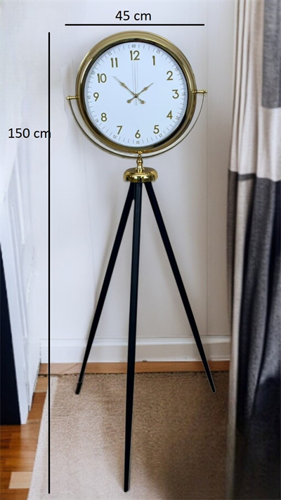 Heritage Gold Zarif Tripod Ayaklı Saat