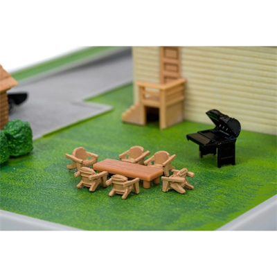 Hızlı  Öfkeli Nano Domun Evi Diorama Modellemesi