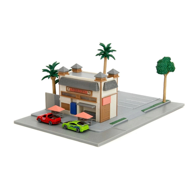 Hızlı  Öfkeli Toretto´s Café Nano Sahne Diaroma Modellemesi