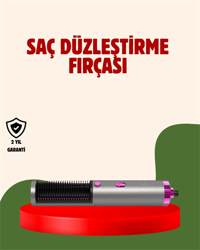 Hızlı Kurutma ve Şekillendirme İçin Saç Fırçası