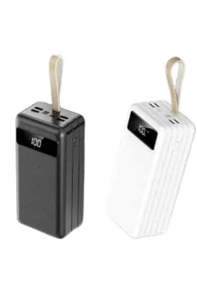 Hızlı Şarj 4 Çıkışlı Powerbank 60.000 Mah Taşınabilir Dijital Göstergeli
