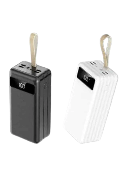 Hızlı Şarj 4 Çıkışlı Powerbank 60.000 Mah Taşınabilir Dijital Göstergeli