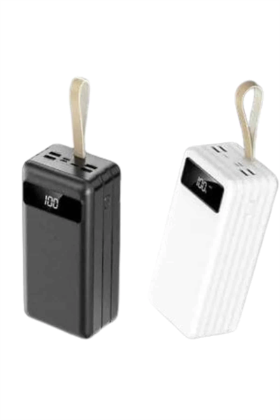 Hızlı Şarj 4 Çıkışlı Powerbank 60.000 Mah Taşınabilir Dijital Göstergeli