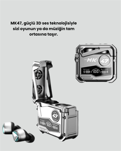 Hızlı Şarj Edilebilen Kablosuz Kulaklık – Uzun Süreli Kullanım için Tasarlandı