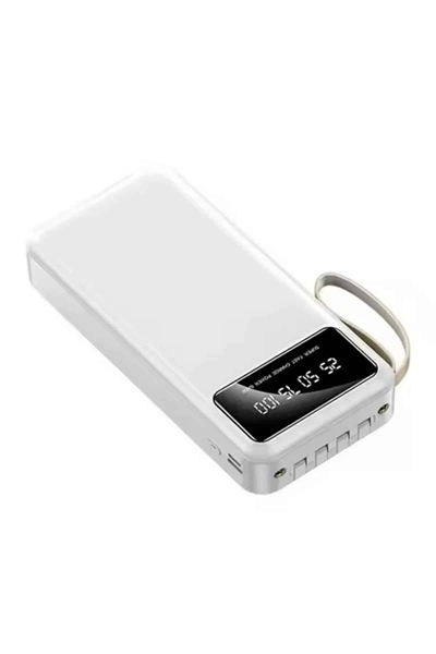 Hızlı Şarj Özellikli 20.000 Mah Dijital Göstergeli USB Girişli Android ve İOS Uyumlu Powerbank