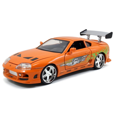 Hızlı ve Öfkeli 1995 Toyota Supra Model Aracı ve Figürü