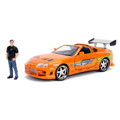 Hızlı ve Öfkeli 1995 Toyota Supra Model Aracı ve Figürü