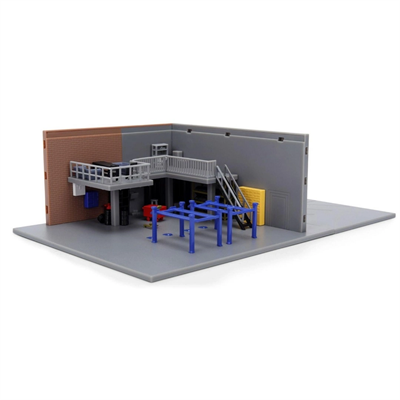 Hızlı ve Öfkeli Hanın Garajı Nano Diorama Seti