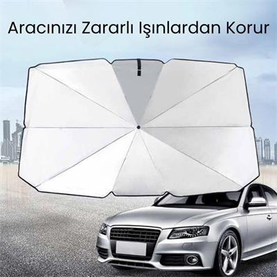 Honda City, Opel Astra, Peugeot 308, Citroen C4, Fiat Linea Uyumlu Oto Şemsiye