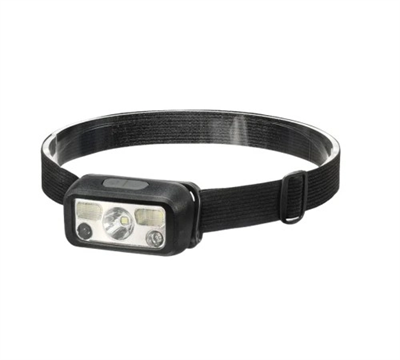 Hs-43 Sensörlü Şarjlı Type-c Çok Amaçlı Kırmızı Işıklı Kafa Lambası