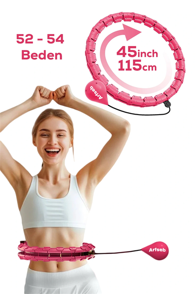 Hula Hoop Bel Bölgesi Ayarlanabilir,Akıllı bel İnceltme Çemberi