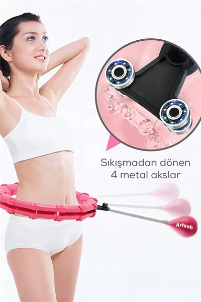 Hula Hoop Bel Bölgesi Ayarlanabilir,Akıllı bel İnceltme Çemberi