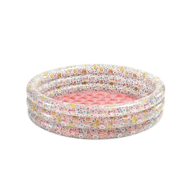 IH58427 Intex 3 Boğumlu Çiçek Desenli Bebek Havuzu 86x25cm