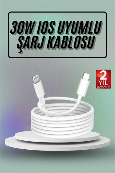 İOS Uyumlu 8 X Xs Xr 11 12 13 14/Pro Max Mini Plus Şarj Kablosu