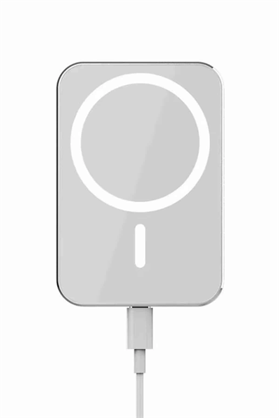 İOS Uyumlu Magsafe Kablosuz 15w Şarj Powerbank Magesafe
