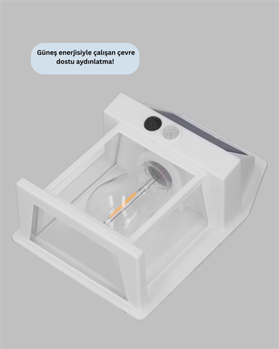 IP65 Su Geçirmez Güneş Paneli Dış Mekan Lamba