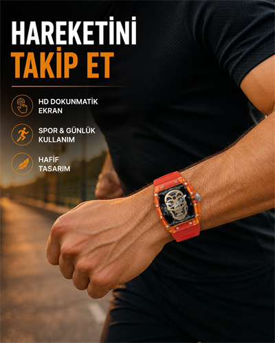 IP67 Suya Dayanıklı Akıllı Saat Uzun Pil Ömürlü Yeni Nesil