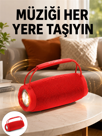IPX6 Su Geçirmez Bluetooth 5.1 Taşınabilir Hoparlör Çift 10W Yeni Nesil