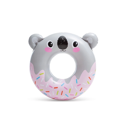 IS59266 Intex Sevimli Hayvanlar Figürlü Simit 8+ Yaş - 1 Adet Stokta Olan Gönderilir