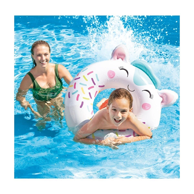 IS59266 Intex Sevimli Hayvanlar Figürlü Simit 8+ Yaş - 1 Adet Stokta Olan Gönderilir