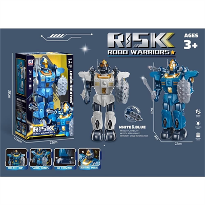 IŞIKLI MÜZİKLİ ROKET ATAN ROBOT -VRD