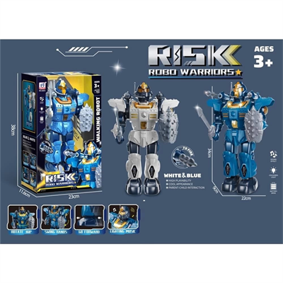 IŞIKLI MÜZİKLİ ROKET ATAN ROBOT -VRD