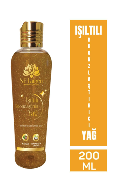 IŞILTILI BRONZLAŞTIRICI YAĞ 200 ML