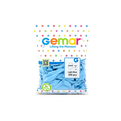 İç Mekan - Açık Mavi Balon 10 Inc - 26cm - 100pcs Bx40