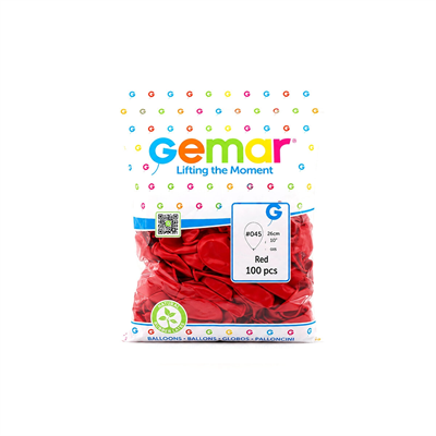 İç Mekan - Kırmızı Balon 10 Inc - 26cm - 100pcs Bx40