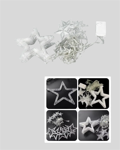 İç Mekan Uyumlu Yıldız Peri Led Perde 3x3 Metre