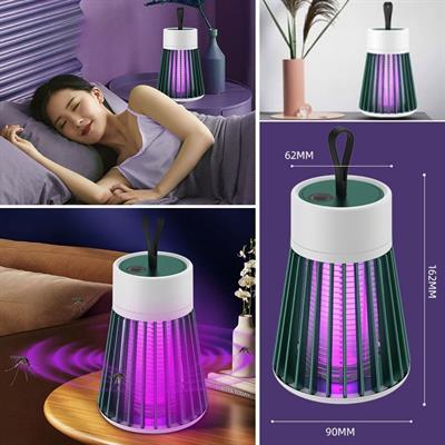 İç ve Dış Mekanlar İçin Şarjlı Sinek Öldürücü Sivrisinek Kovucu,UV Işıklı Sineksavar Taşınabilir Gece Lambası (3936)