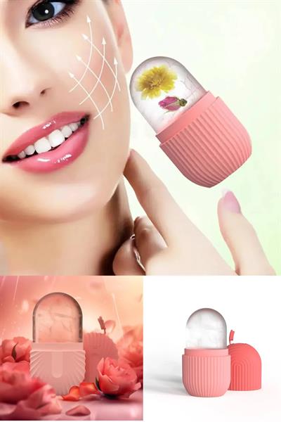 Ice Roller Buz Silindiri Terapi Etkili Yüz Masaj Ve Cilt Bakım Aleti (3936)