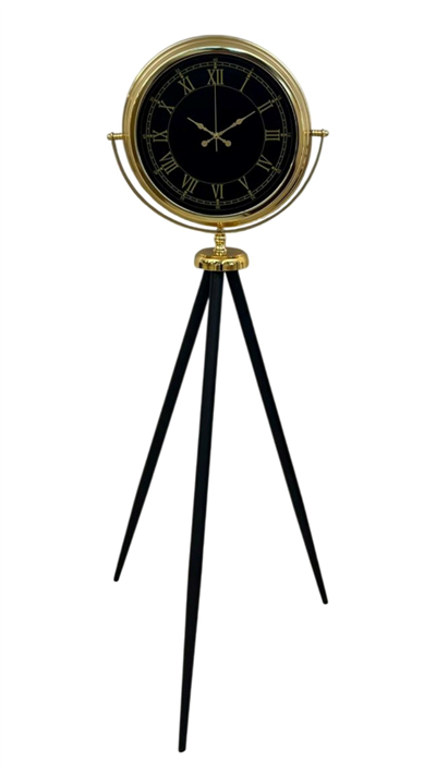 İhtişam Gold Tripod Ayaklı Saat